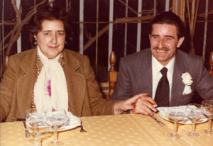 Alda Merini e Ettore Carniti